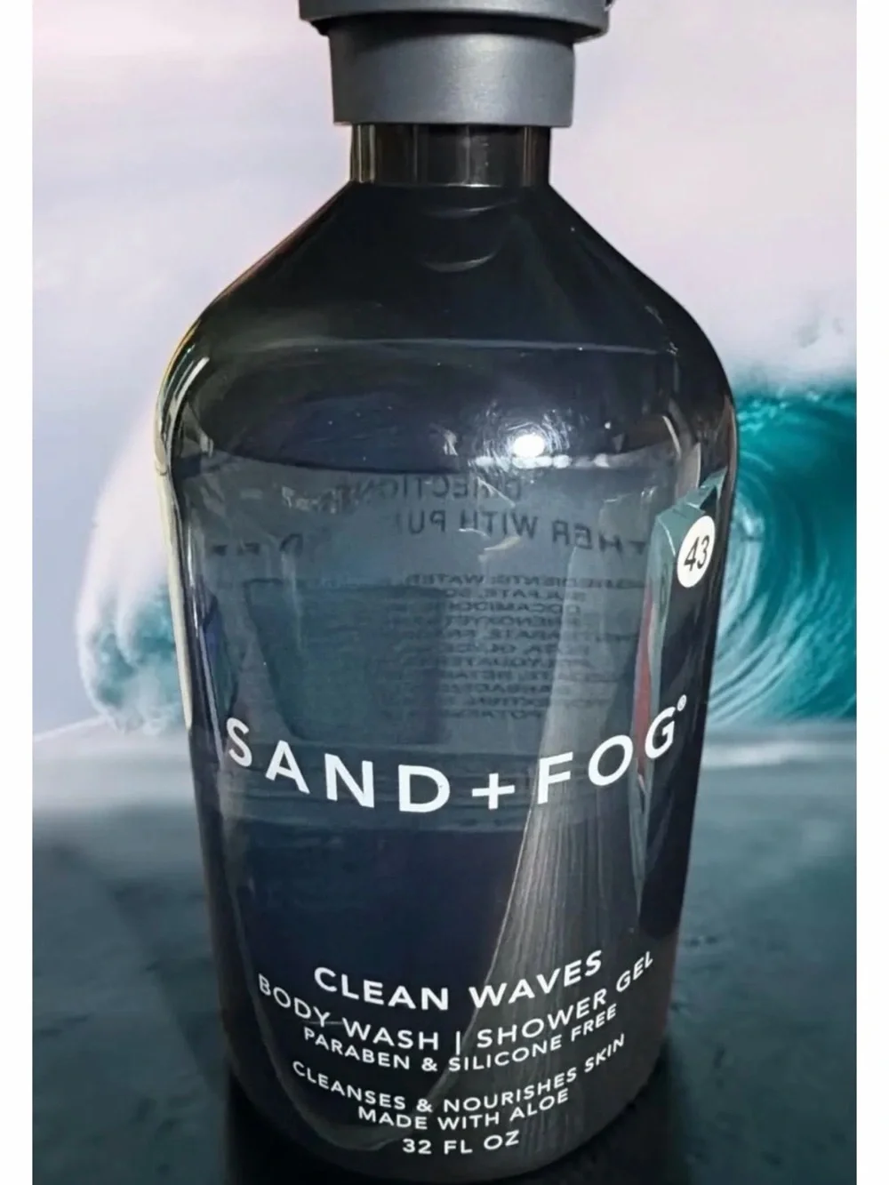 SAND+FOG Clean Waves Body Wash 32oz
